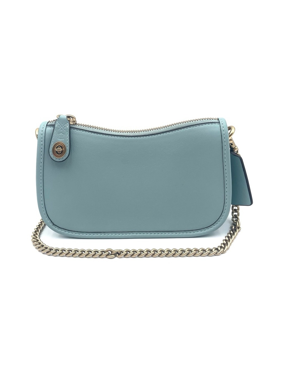 Coach Mini Swinger 20 Teal Bag